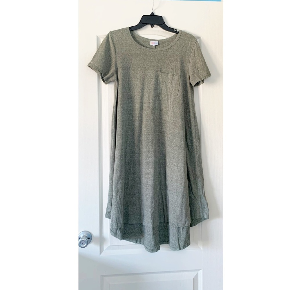 LuLaRoe gray dress size small